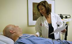 Dr. Erica Jones treating one of her patients from the Heart Health program
